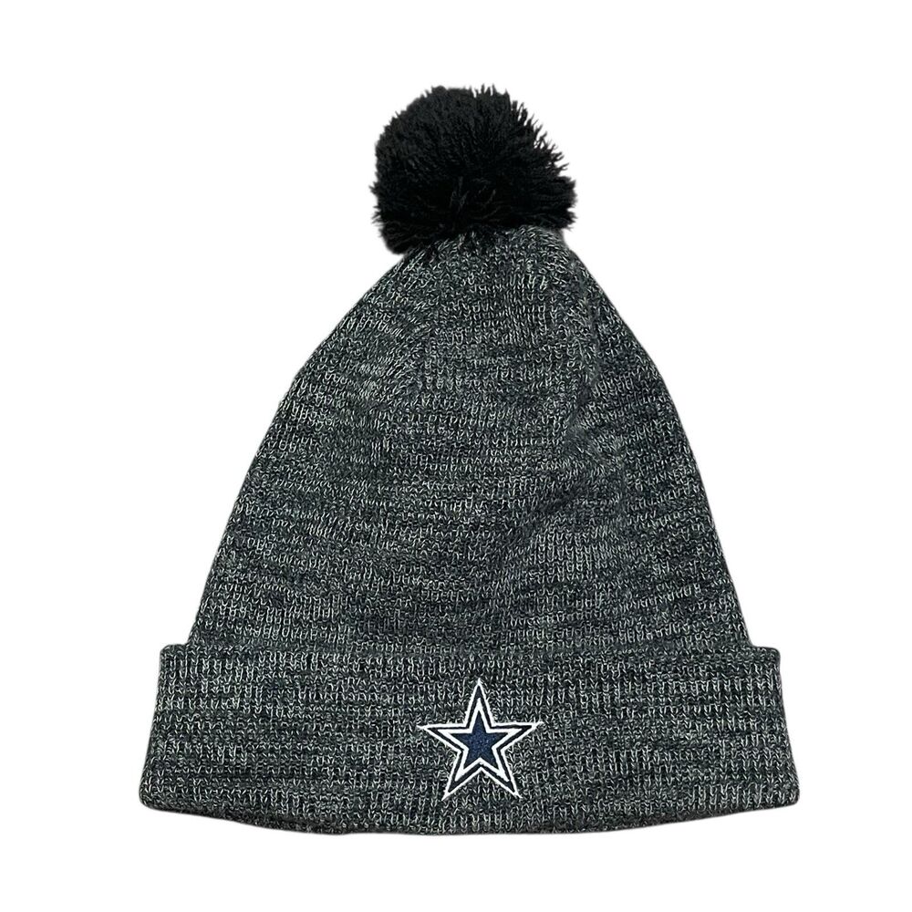 Nike Dallas Cowboys Beanie Hat with Removable Pom Pom